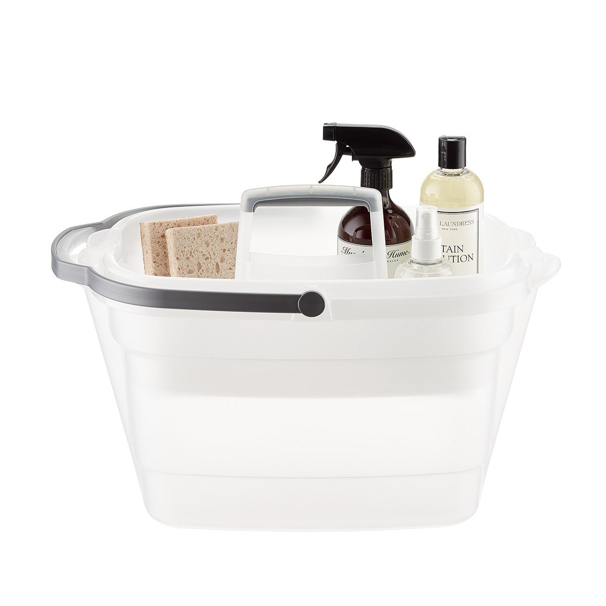 Casabella Rectangular Cleaning Caddy with Handle