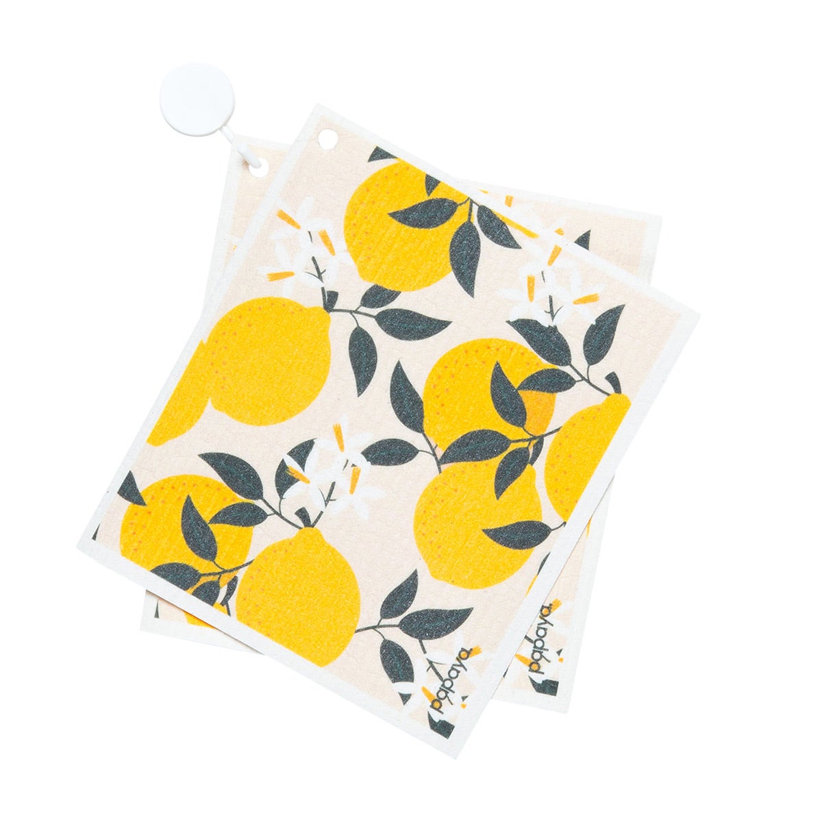 Papaya Reusable Paper Towels + Hook